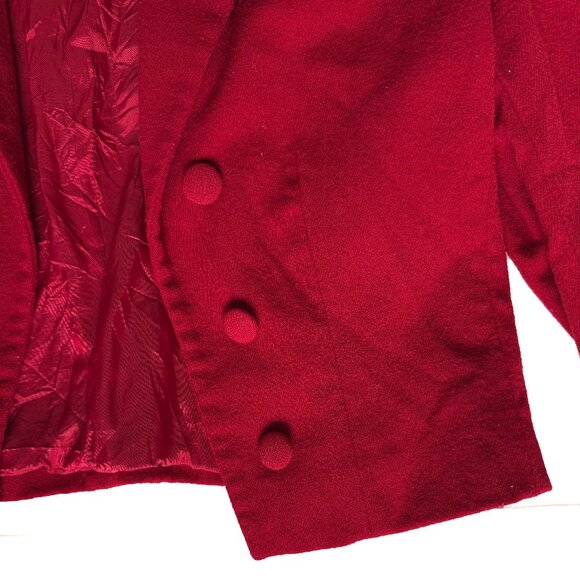 Lauren Ralph Lauren Wool Twill Cropped Blazer - Picture 5 of 8